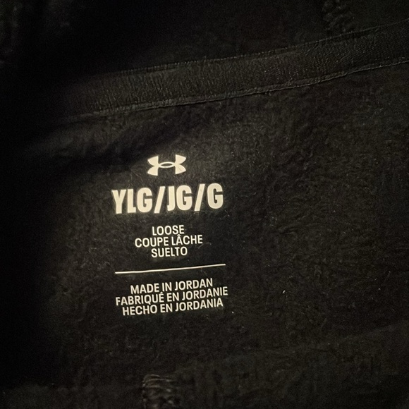 Under armour hoodie size YL - Picture 3 of 4